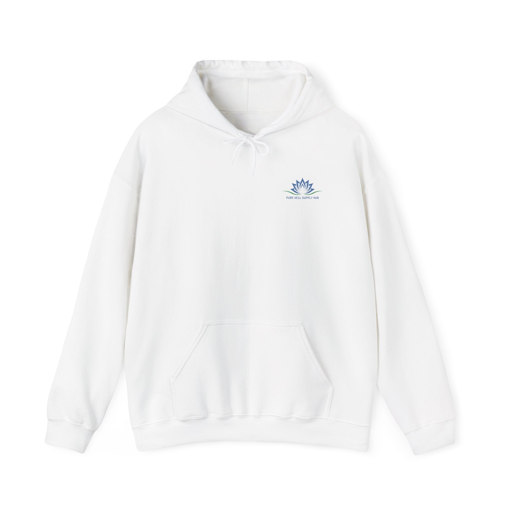 Lotus Logo Hoodie - Pure Well Supply Hub Branded Sweatshirt