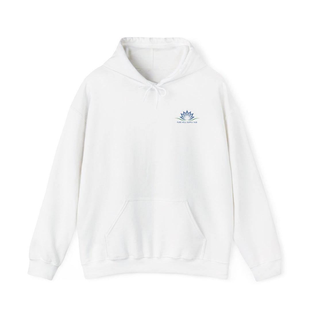 Lotus Logo Hoodie - Pure Well Supply Hub Branded Sweatshirt