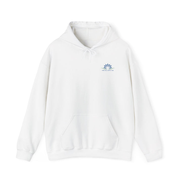 Lotus Logo Hoodie - Pure Well Supply Hub Branded Sweatshirt