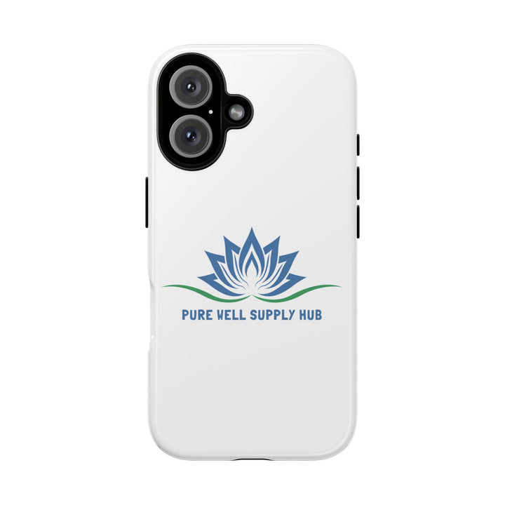 Tough Case — Pure Well Supply Hub Logo Protective Phone Case