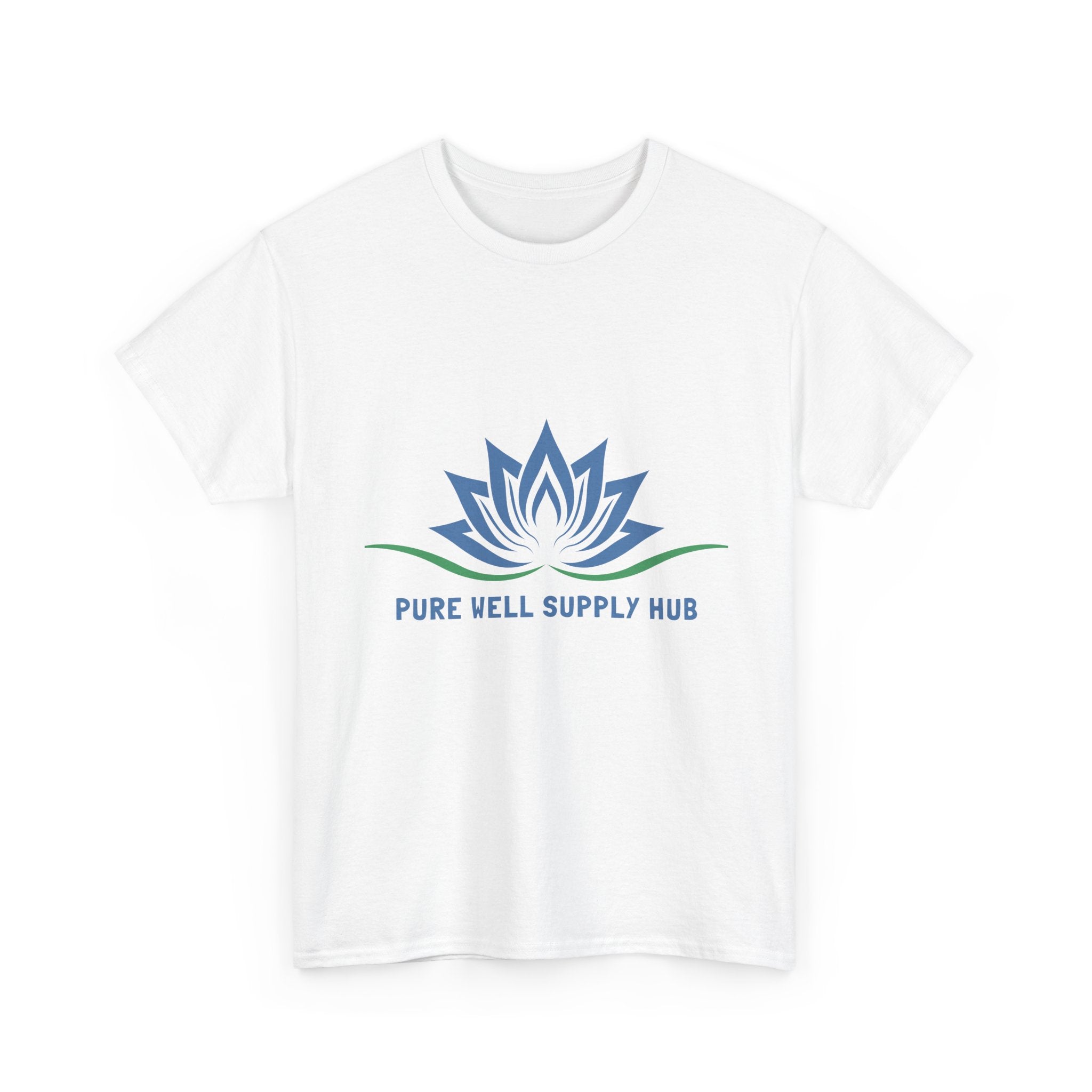 T-Shirt — Pure Vell Supply Hub Lotus Logo Tee