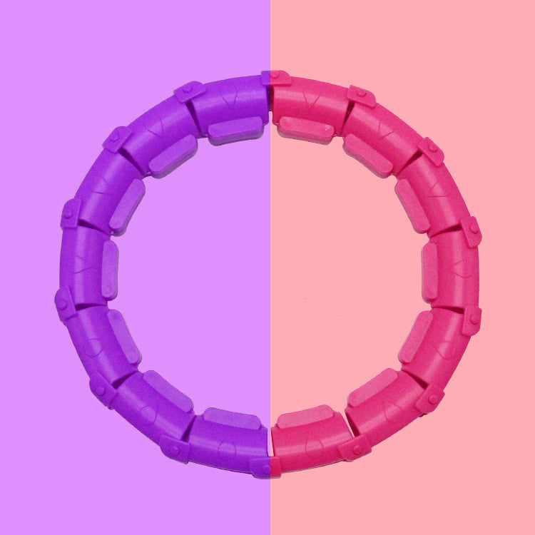 Smart Adjustable Fitness Hoop for Home Workouts