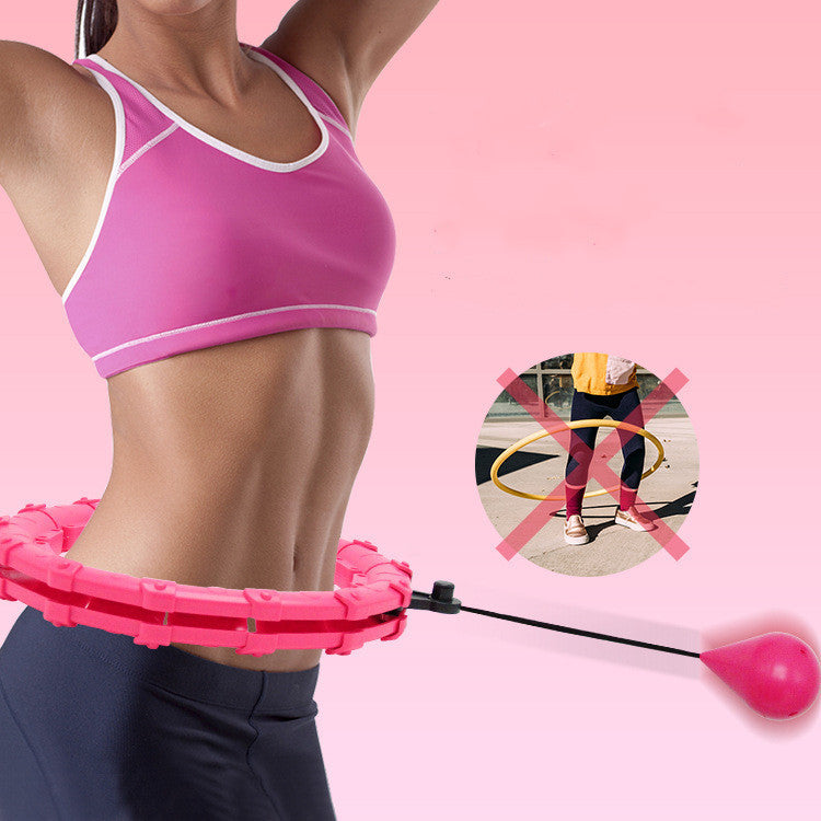 Smart Adjustable Fitness Hoop for Home Workouts