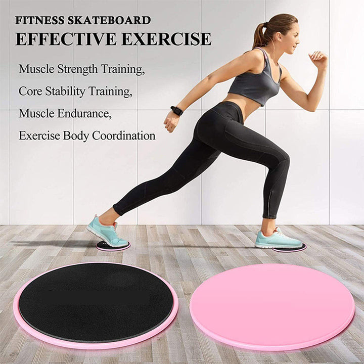 Abdominal Core Training Glide Discs Set
