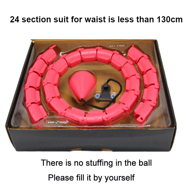 Smart Adjustable Fitness Hoop for Home Workouts