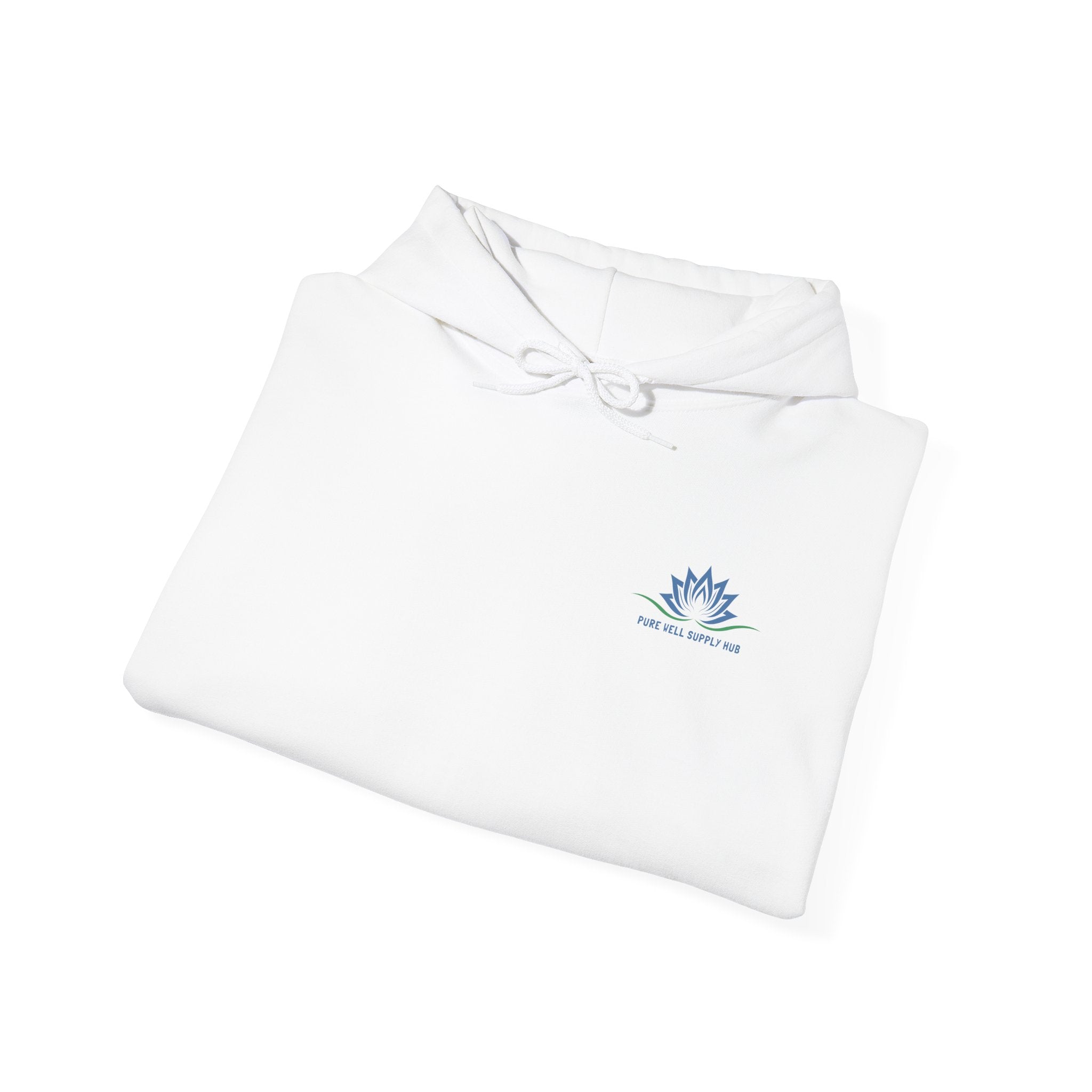 Lotus Logo Hoodie - Pure Well Supply Hub Branded Sweatshirt