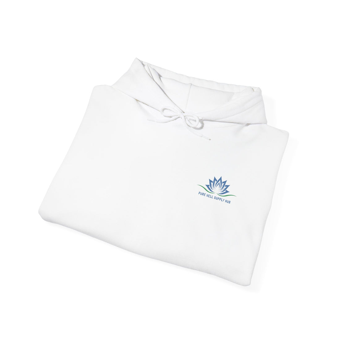 Lotus Logo Hoodie - Pure Well Supply Hub Branded Sweatshirt