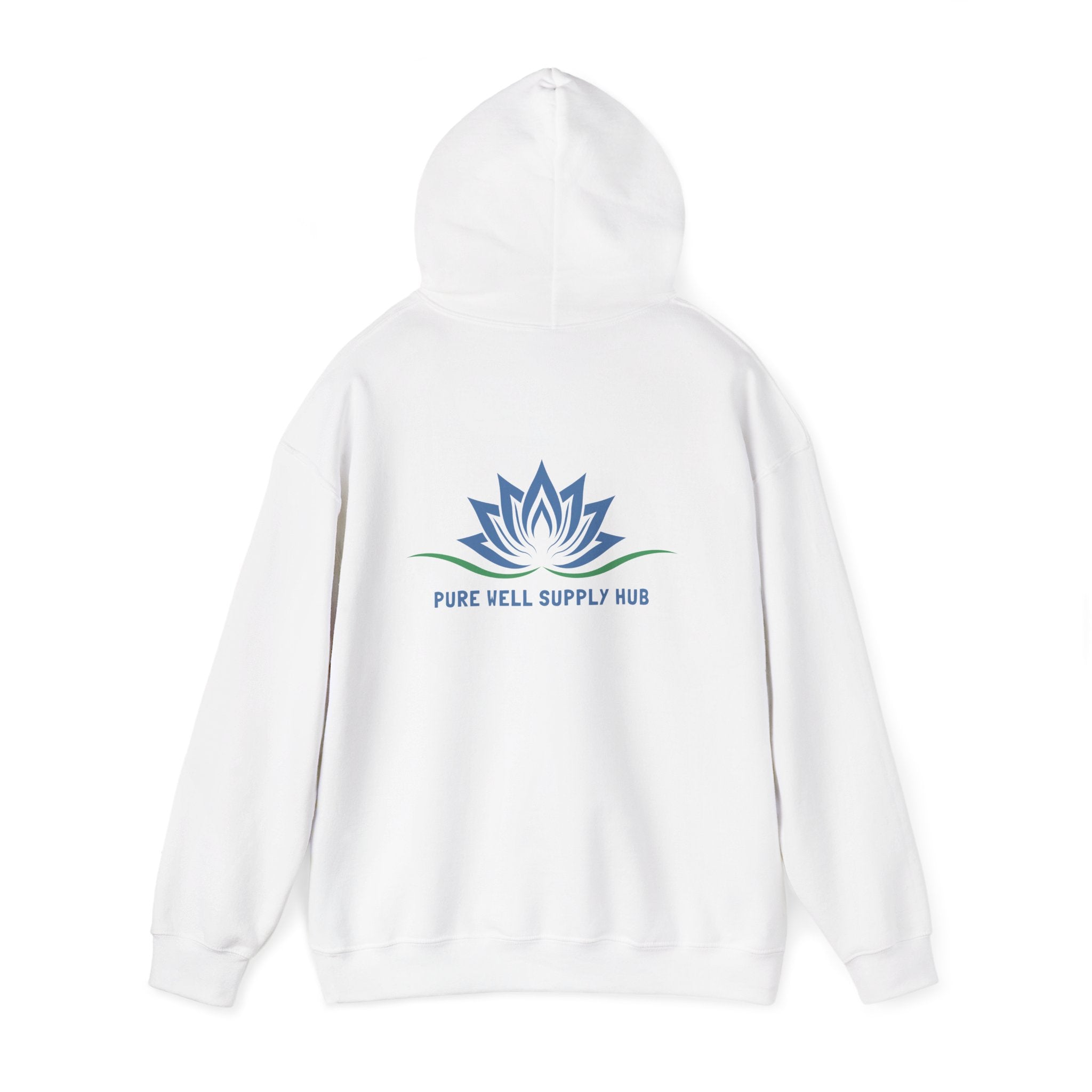Lotus Logo Hoodie - Pure Well Supply Hub Branded Sweatshirt