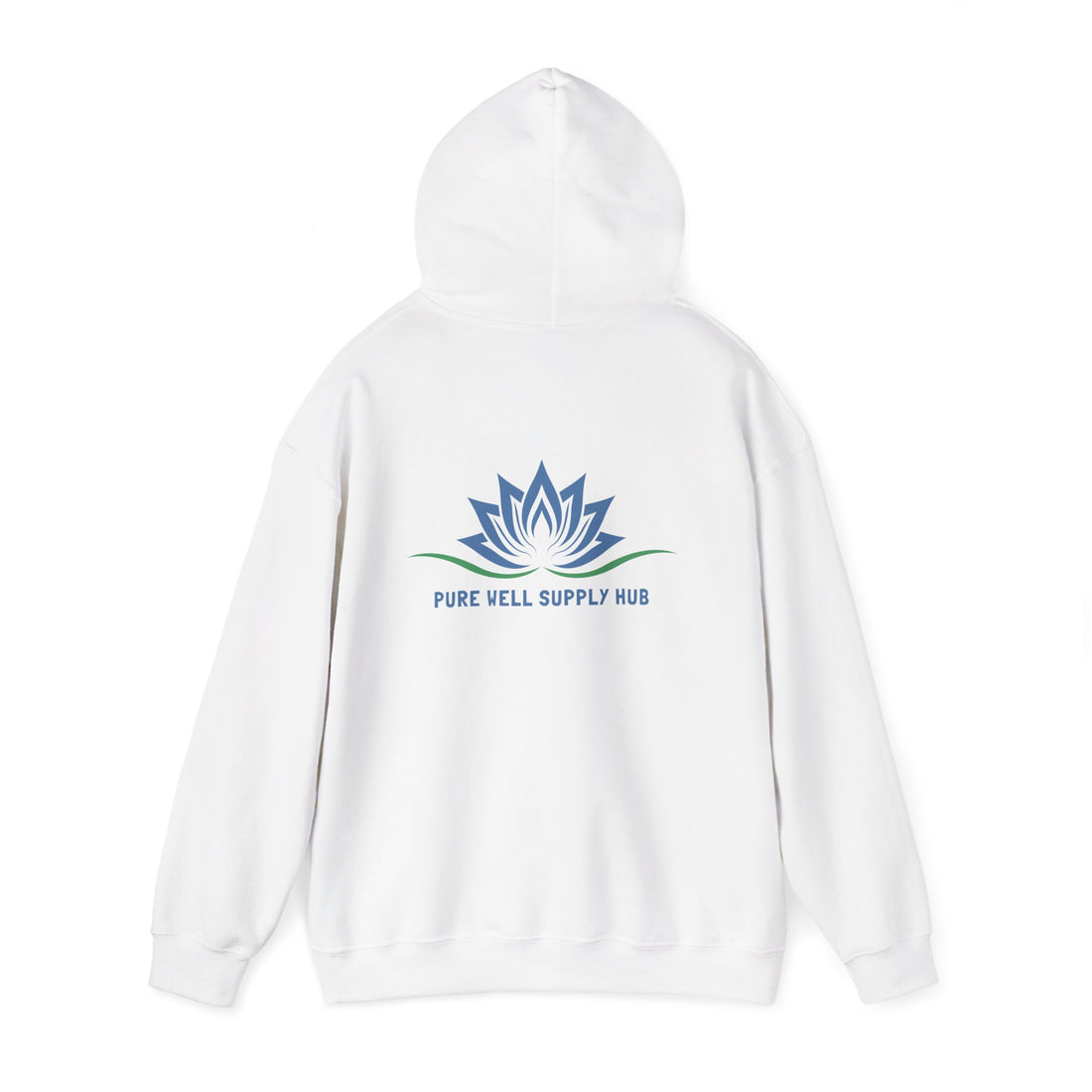 Lotus Logo Hoodie - Pure Well Supply Hub Branded Sweatshirt