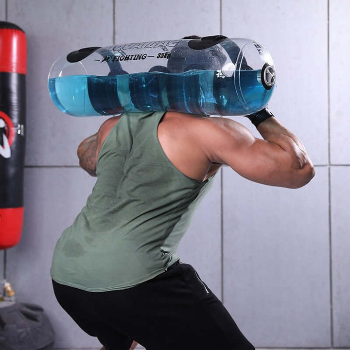 Transparent Water Dumbbell Fitness Weight Set