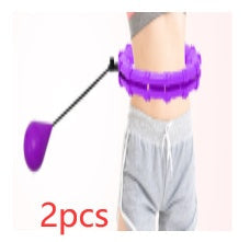 Smart Adjustable Fitness Hoop for Home Workouts
