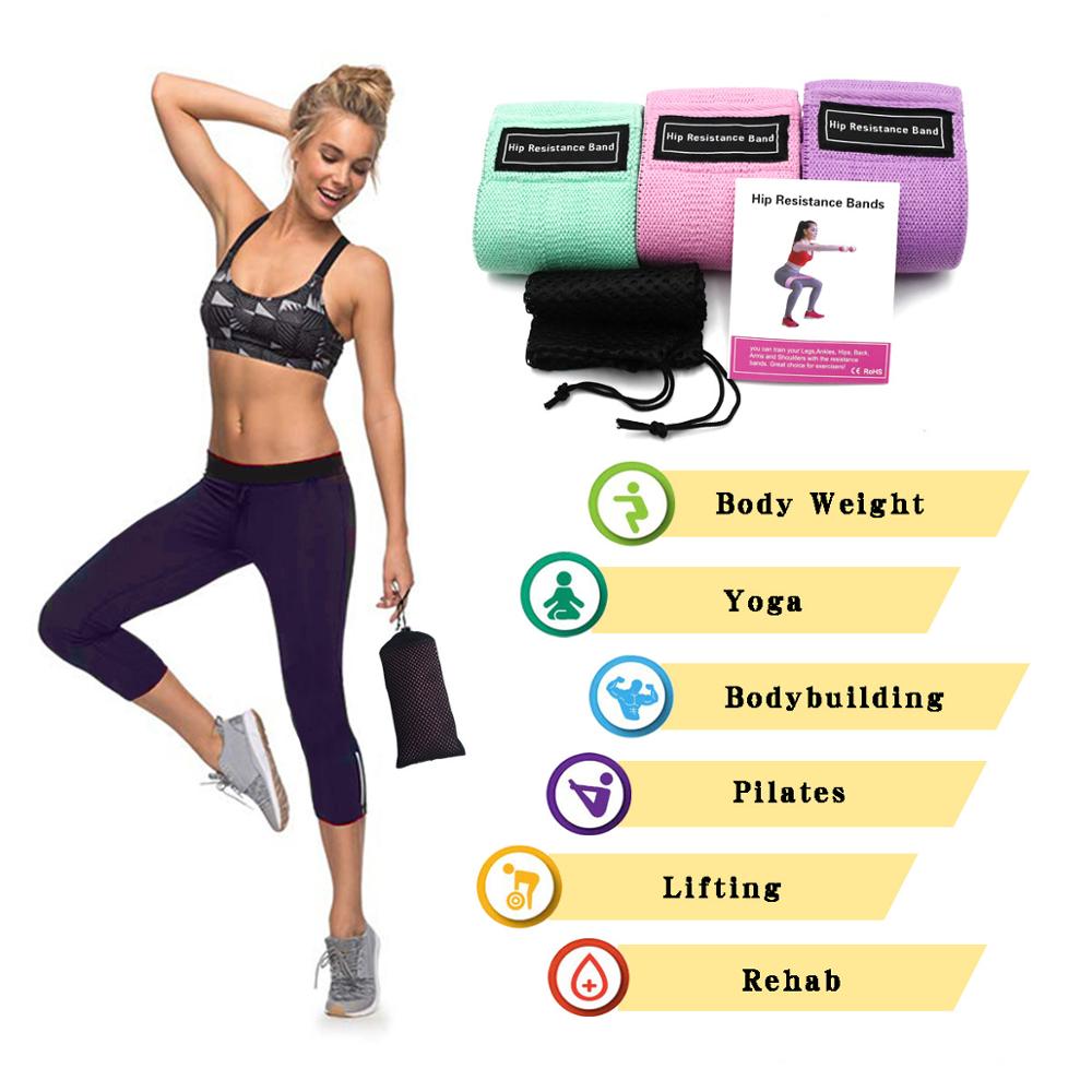 3-Piece Resistance Bands Fitness Set
