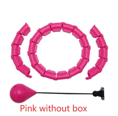 Smart Adjustable Fitness Hoop for Home Workouts