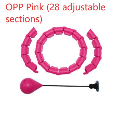 Smart Adjustable Fitness Hoop for Home Workouts