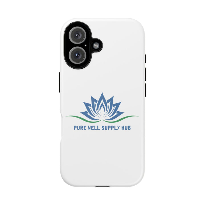Tough Case — Pure Well Supply Hub Logo Protective Phone Case
