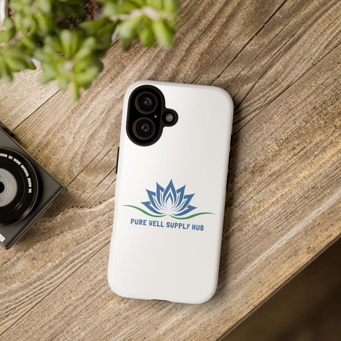 Tough Case — Pure Well Supply Hub Logo Protective Phone Case