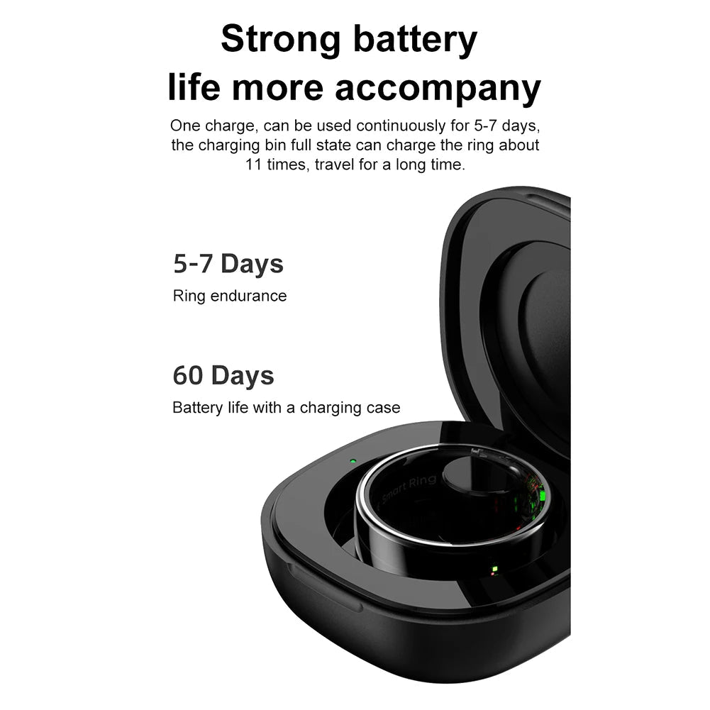 R08 Smart Ring Health & Sleep Fitness Tracker