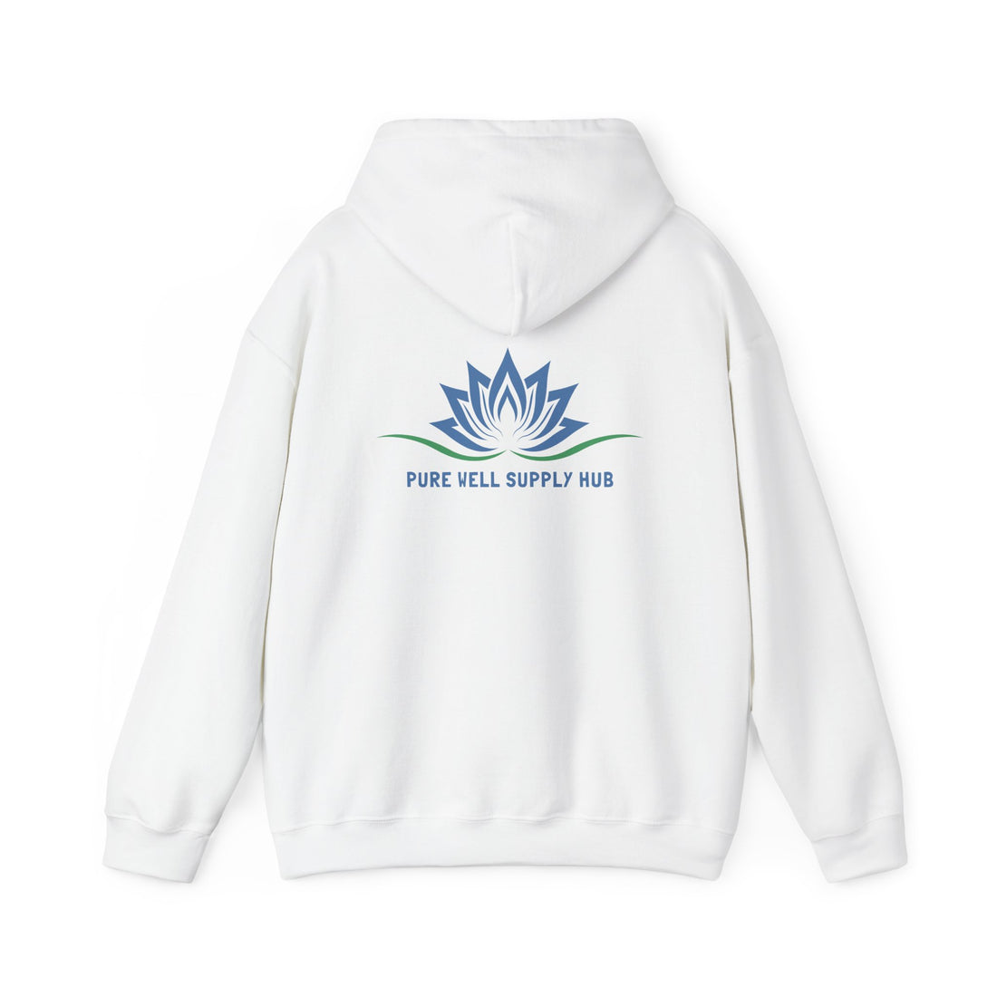 Lotus Logo Hoodie - Pure Well Supply Hub Branded Sweatshirt