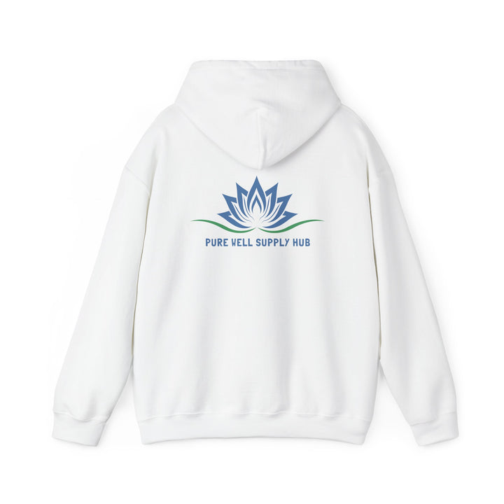Lotus Logo Hoodie - Pure Well Supply Hub Branded Sweatshirt