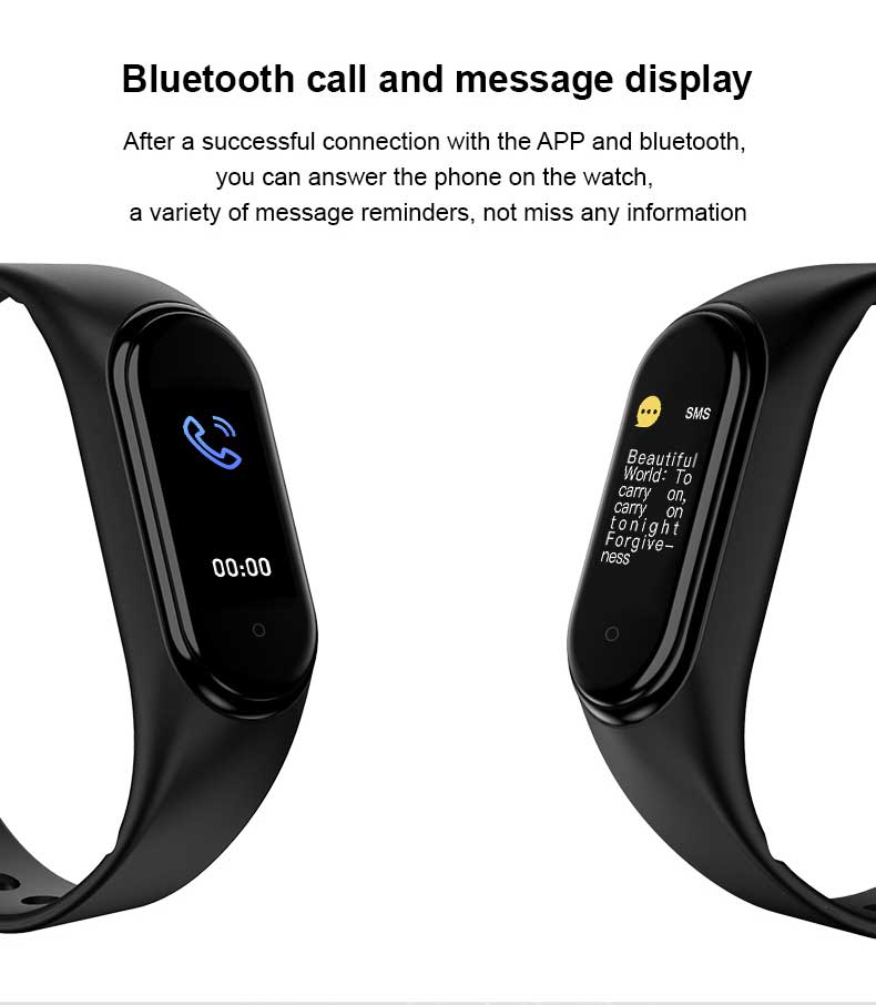 M5 Smart Band Fitness Tracker