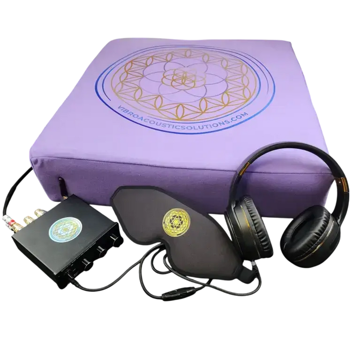 Premium Vibroacoustic Therapy Meditation Cushion Bundle