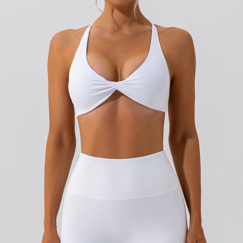Women's Quick-Dry Cross Back Sports Bra
