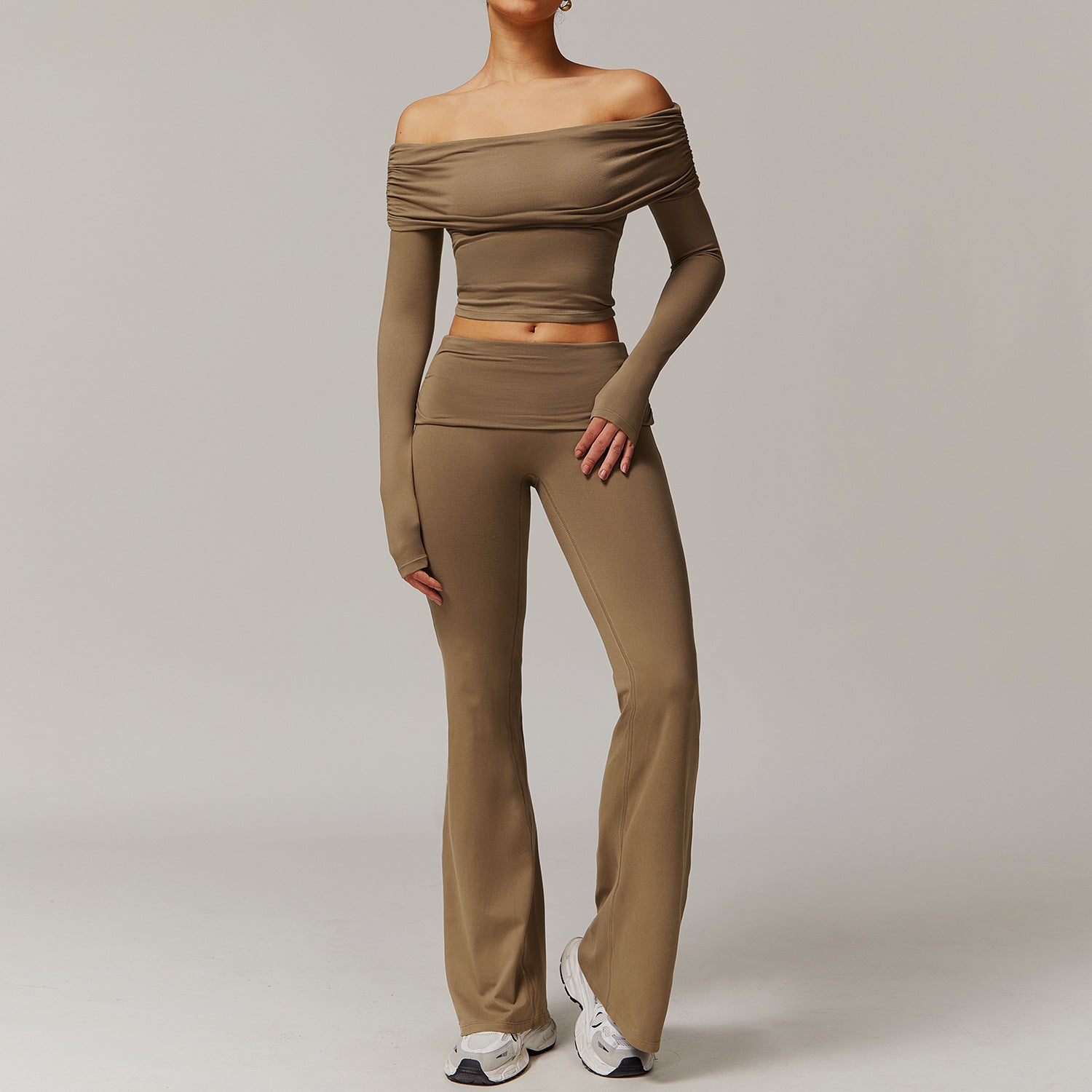 Sollinarry Women's Yoga Workout Outfit