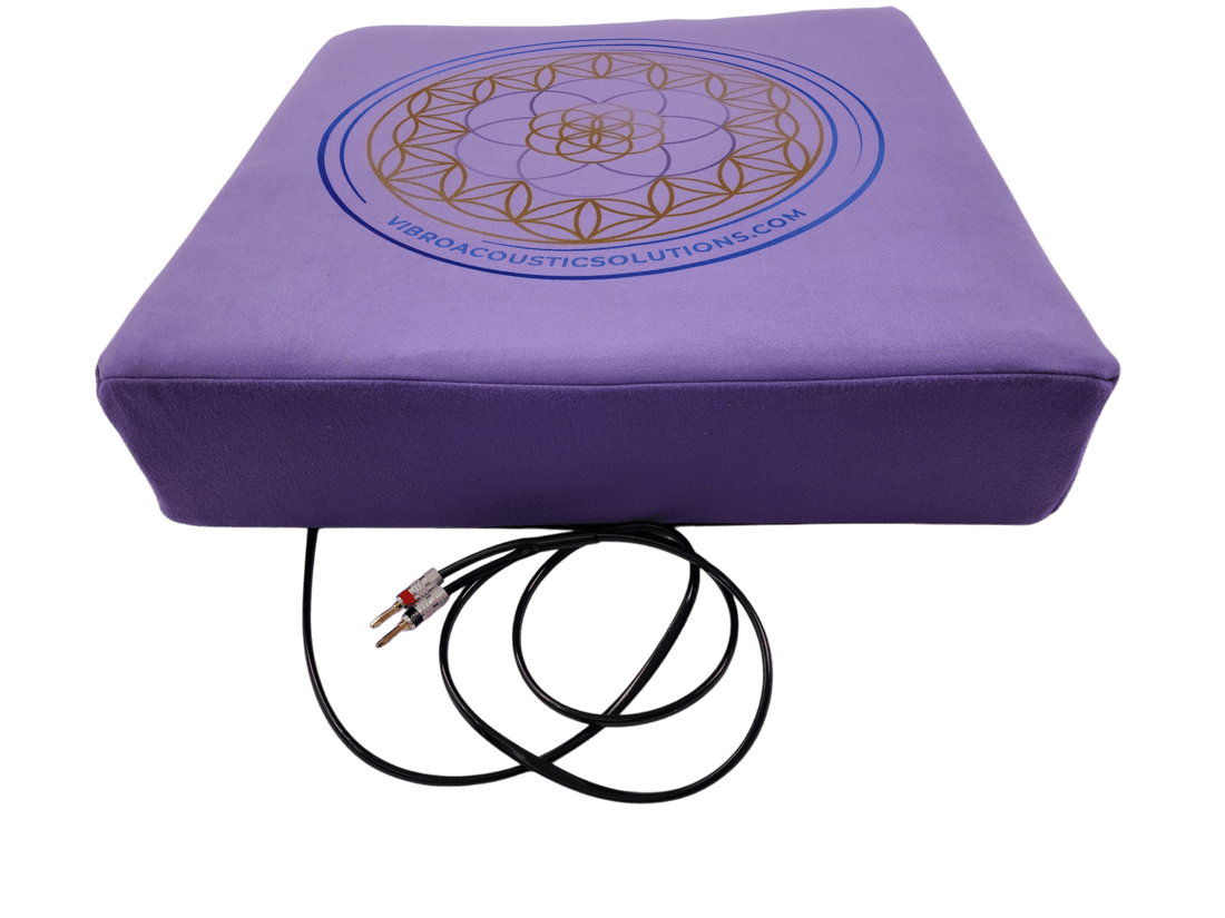 Premium Vibroacoustic Therapy Meditation Cushion Bundle