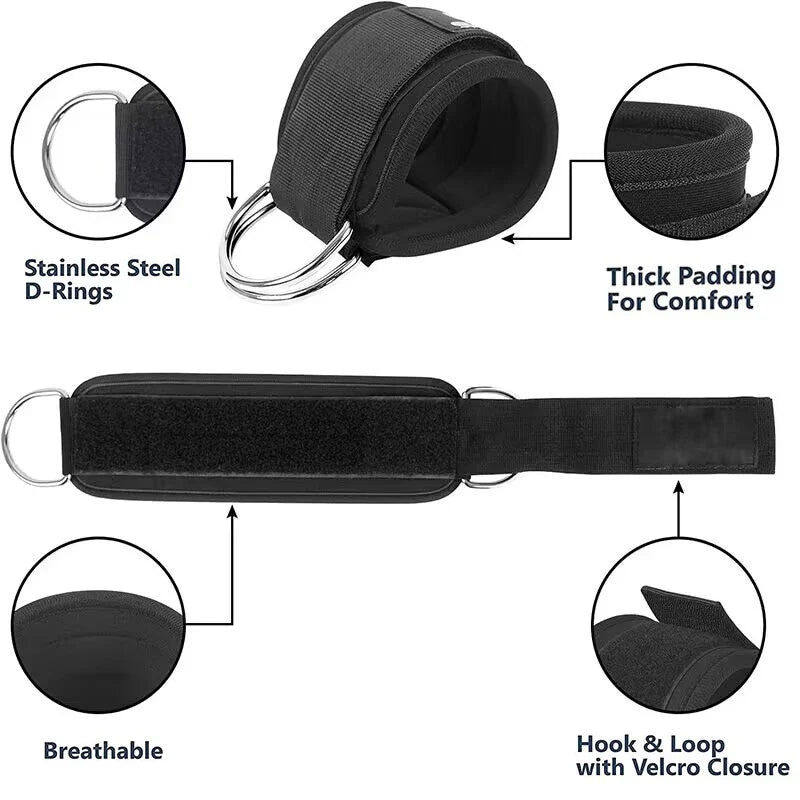 Ankle Strap Resistance Bands Workout Set