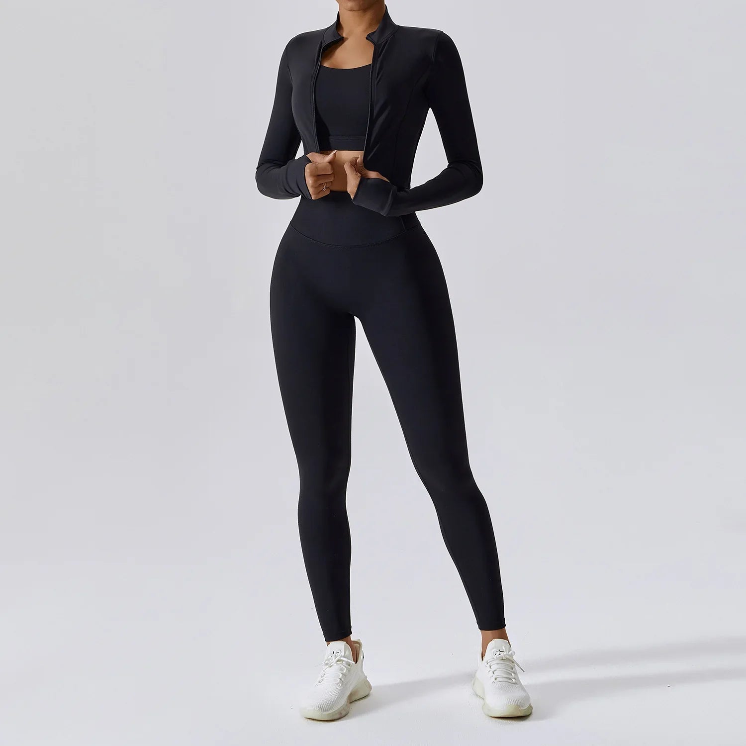 Women's 3-Piece Workout Activewear Set