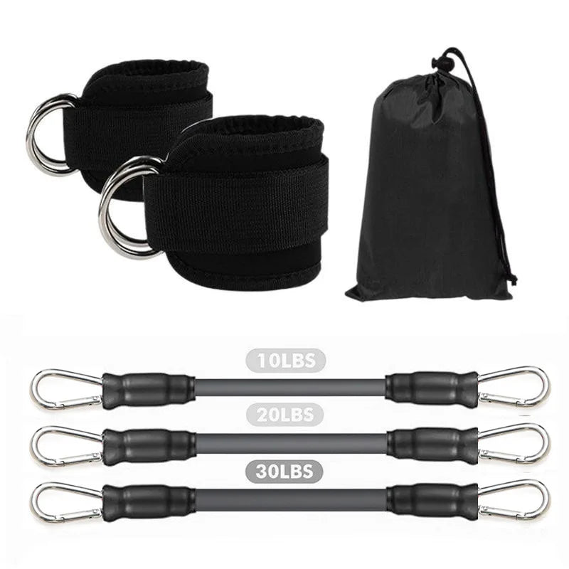 Ankle Strap Resistance Bands Workout Set