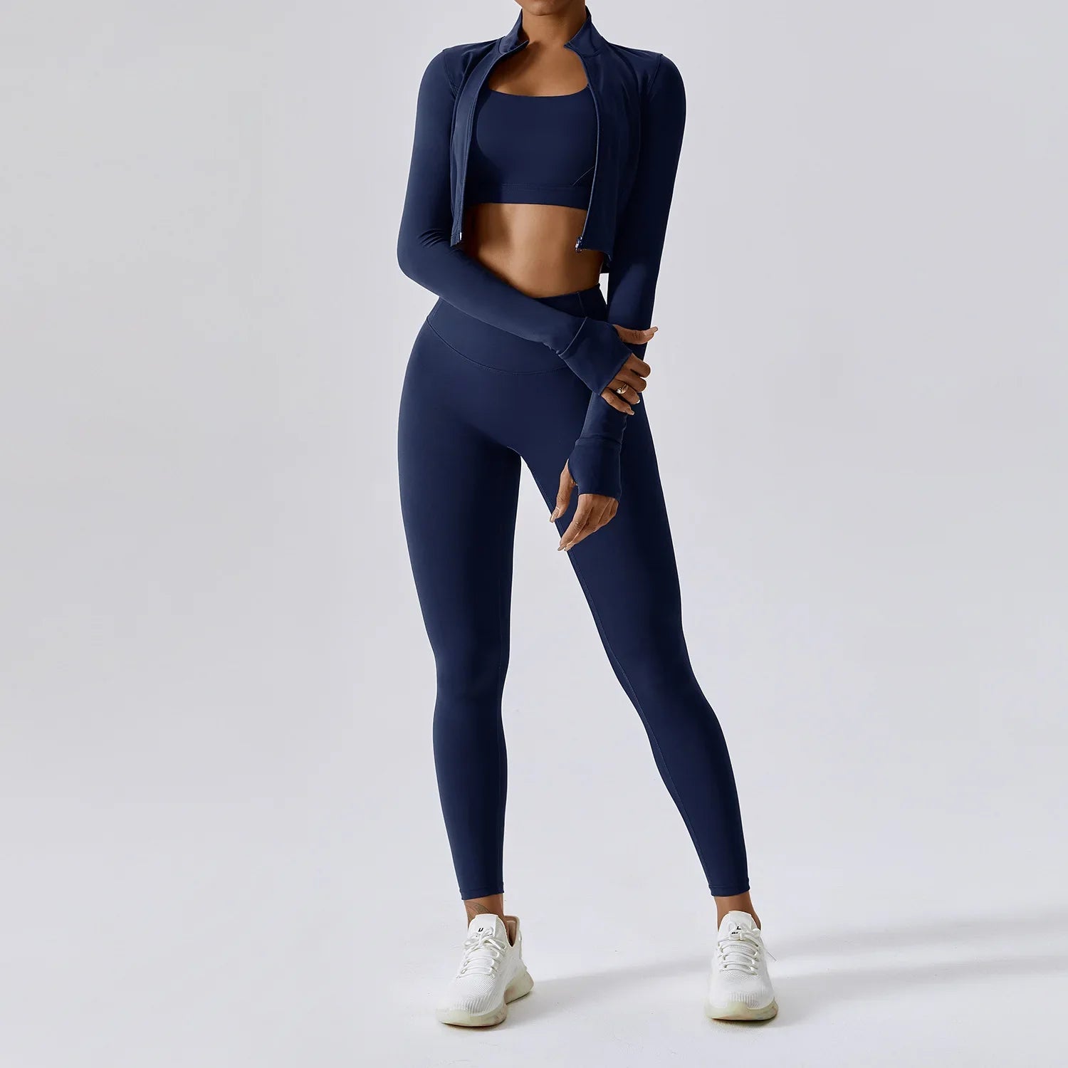Women's 3-Piece Workout Activewear Set