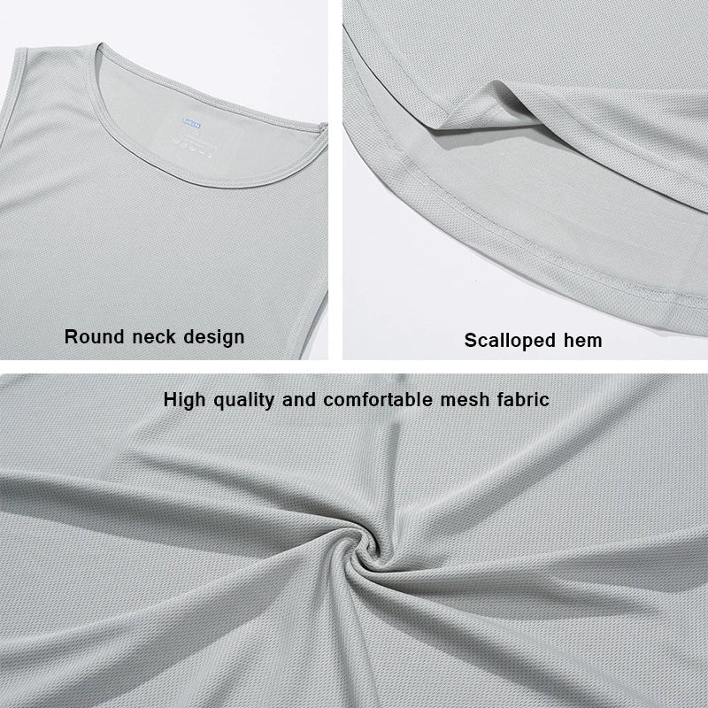 Men's Quick-Dry Gym Tank Top