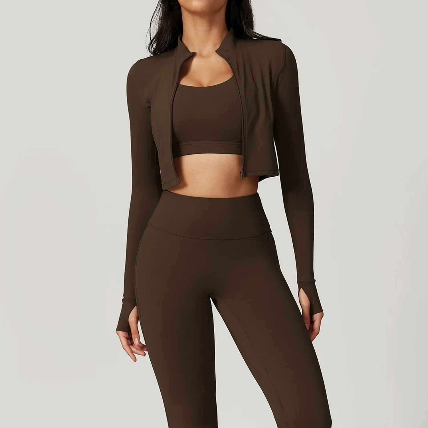 Women's 3-Piece Workout Activewear Set