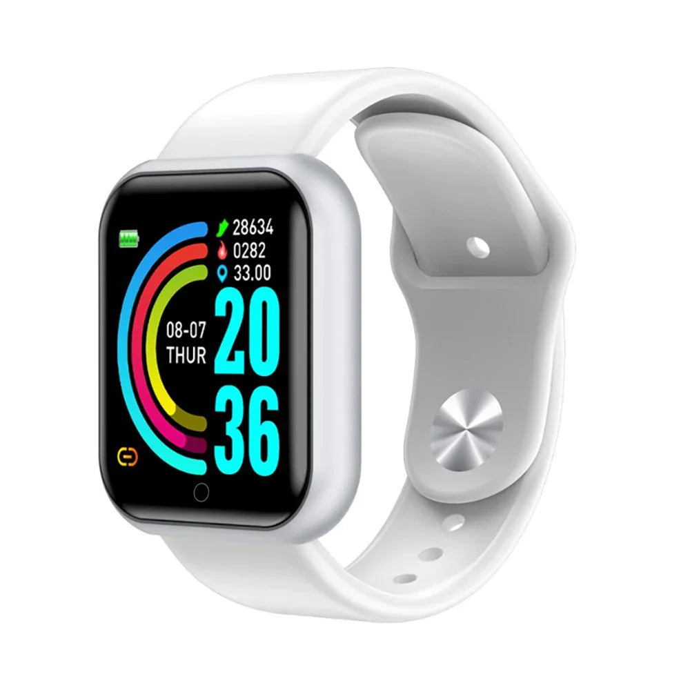 WYMECT D20 Smart Watch for Men Women | Bluetooth 5.0 Fitness Tracker with Sleep and Health Monitor