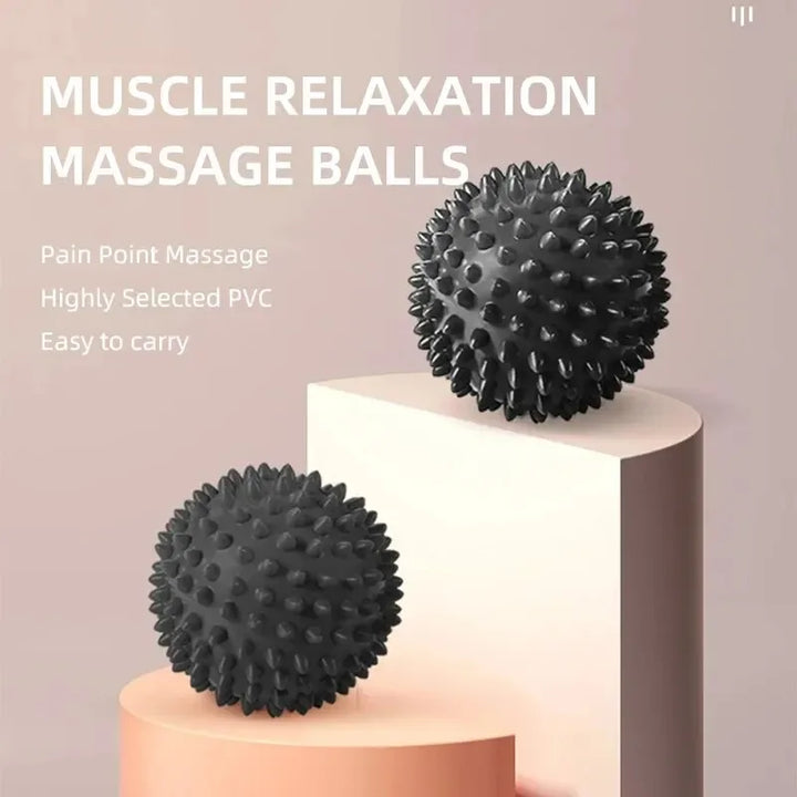 PVC Deep Tissue Massage Ball | Yoga Fascia Release Roller for Muscle Recovery