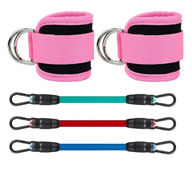 Ankle Strap Resistance Bands Workout Set