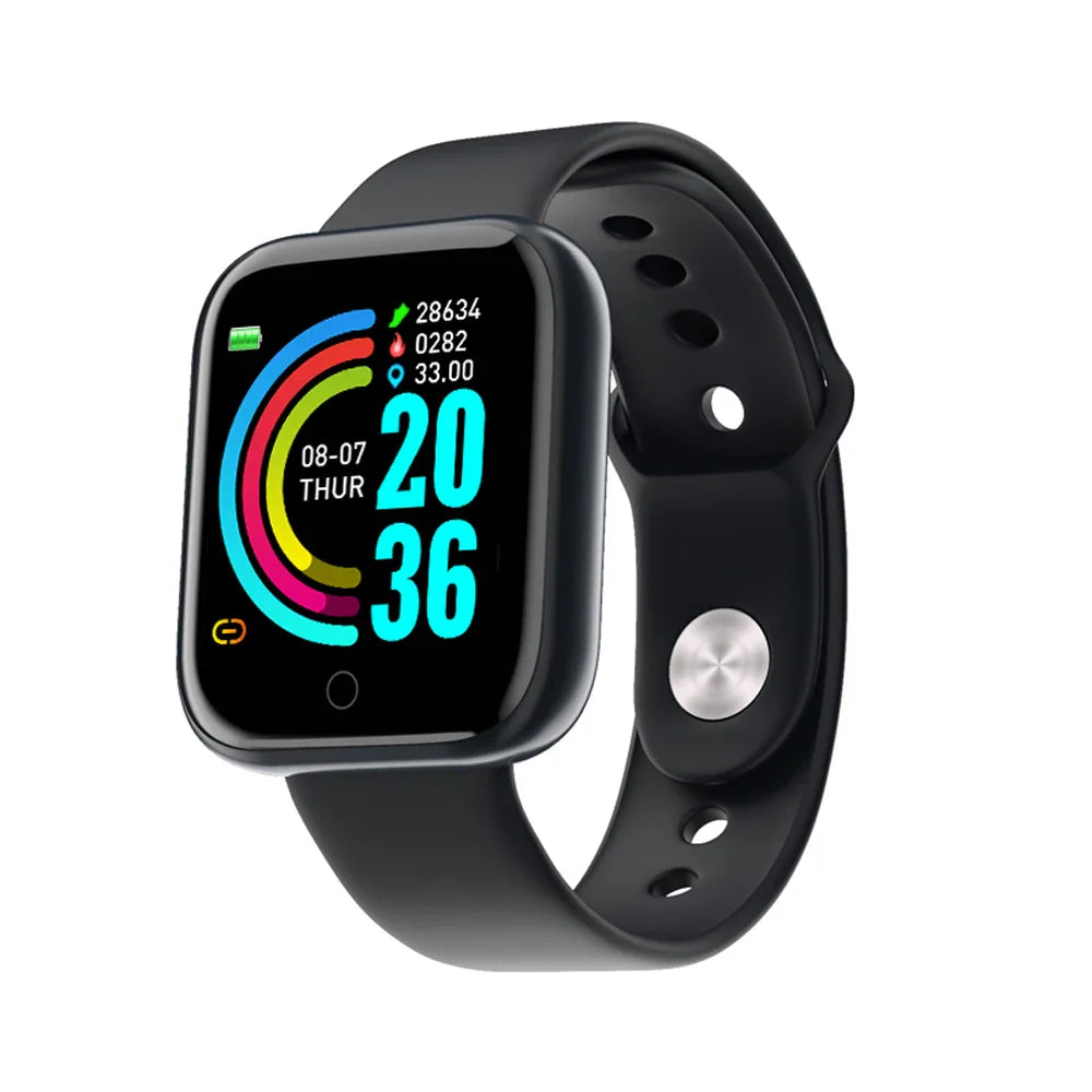 WYMECT D20 Smart Watch for Men Women | Bluetooth 5.0 Fitness Tracker with Sleep and Health Monitor