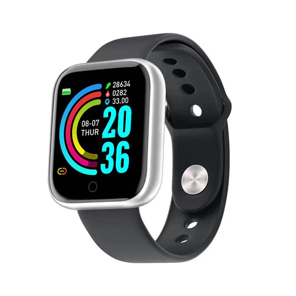 WYMECT D20 Smart Watch for Men Women | Bluetooth 5.0 Fitness Tracker with Sleep and Health Monitor