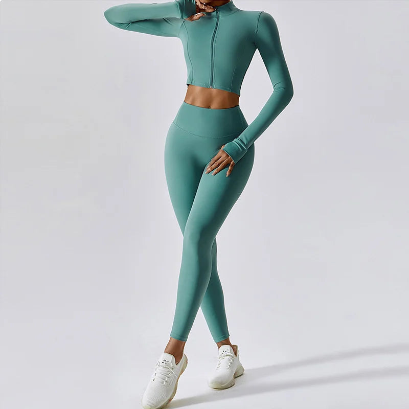 Women's 3-Piece Workout Activewear Set
