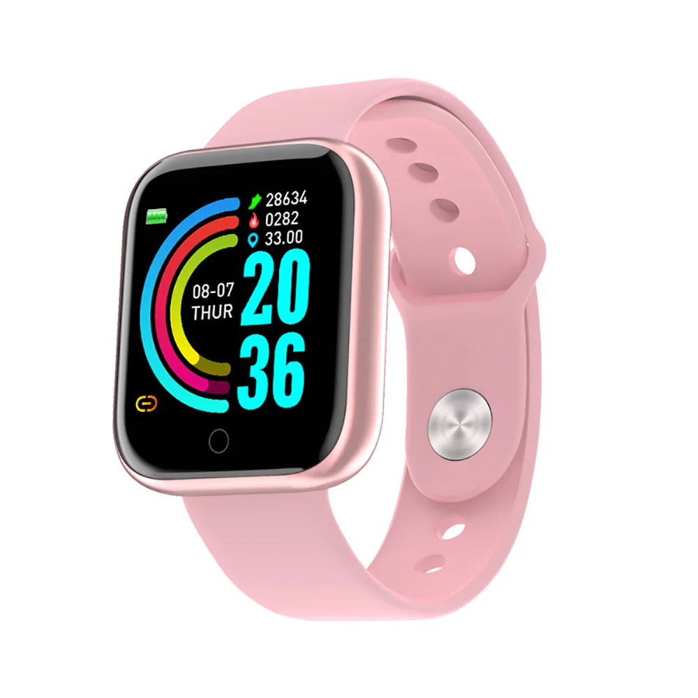 WYMECT D20 Smart Watch for Men Women | Bluetooth 5.0 Fitness Tracker with Sleep and Health Monitor