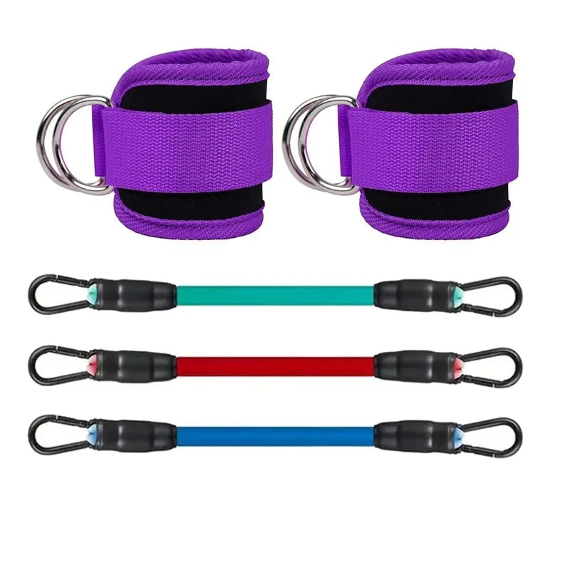 Ankle Strap Resistance Bands Workout Set
