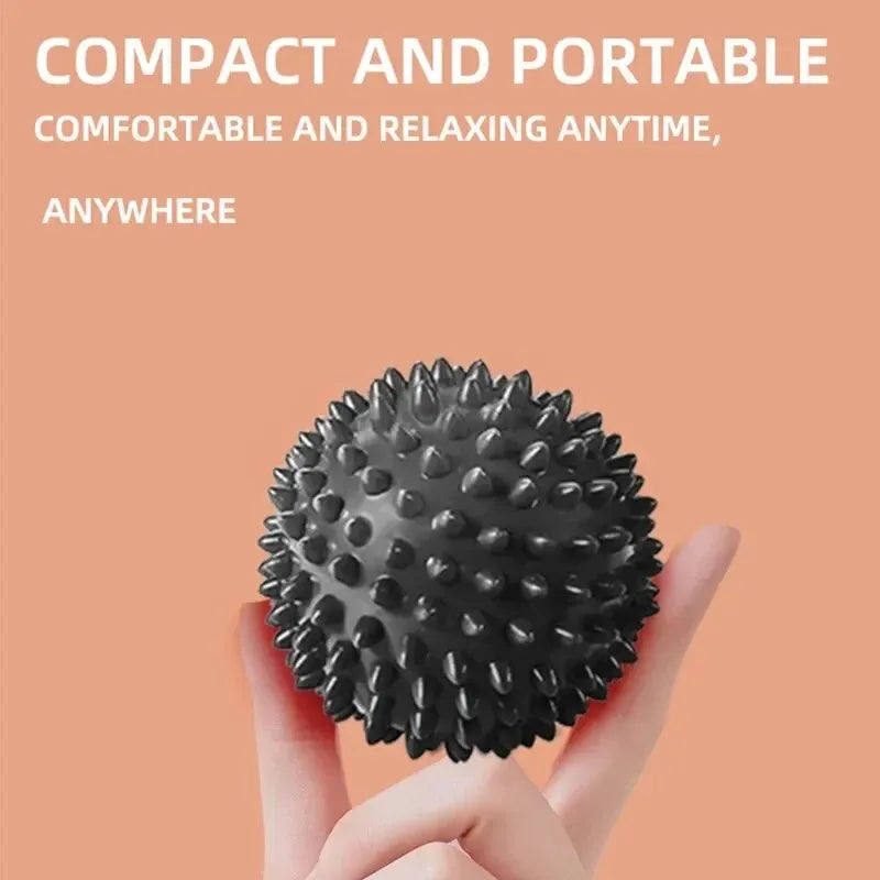 PVC Deep Tissue Massage Ball | Yoga Fascia Release Roller for Muscle Recovery