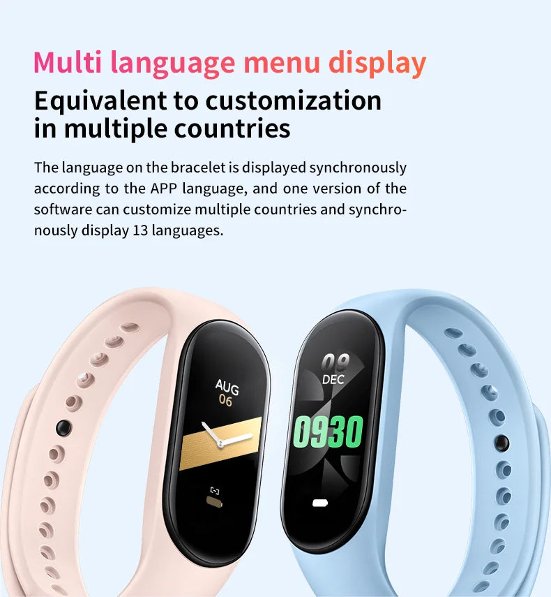 Ola Esporte M8 Smart Watch Fitness Tracker
