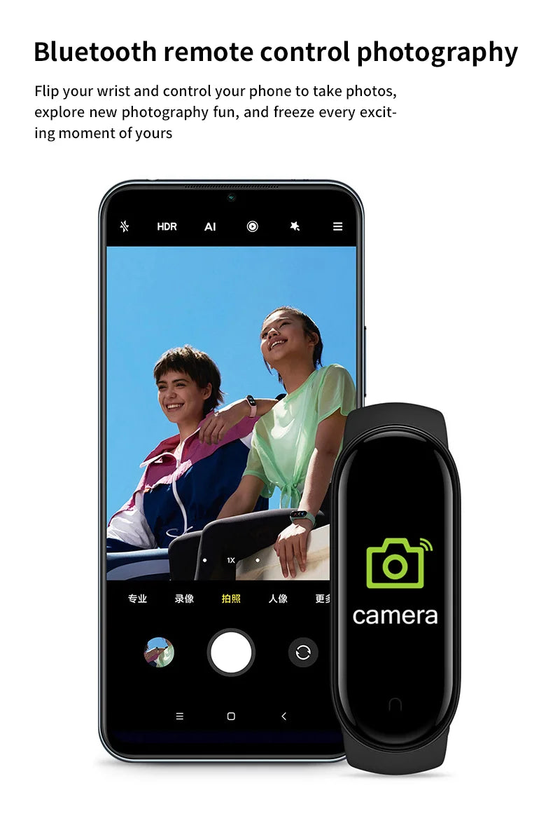 Ola Esporte M8 Smart Watch Fitness Tracker