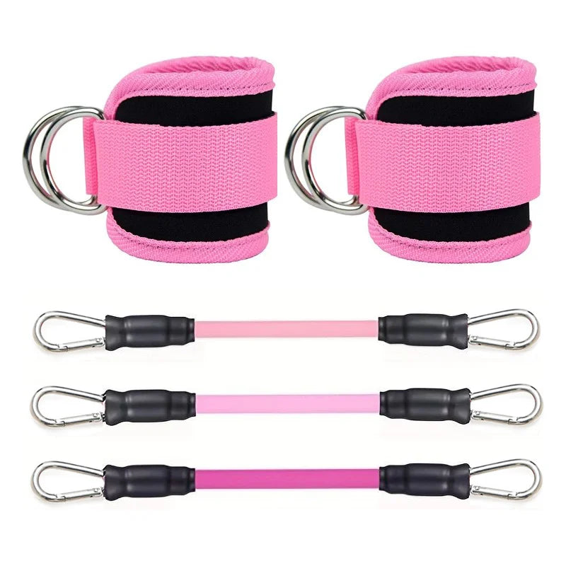 Ankle Strap Resistance Bands Workout Set