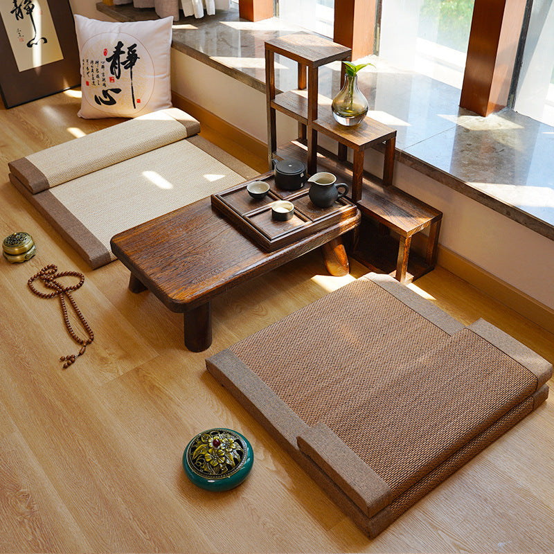 Natural Bamboo Fiber Zafu – Round Meditation Cushion for Zen Practice