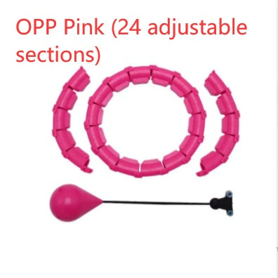 Smart Adjustable Fitness Hoop for Home Workouts
