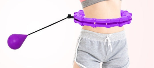 Smart Adjustable Fitness Hoop for Home Workouts