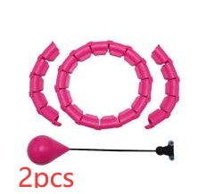 Smart Adjustable Fitness Hoop for Home Workouts